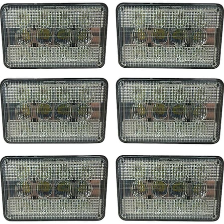 Tiger Lights 12V LED Cab Light Kit For Case/IH 2144 Flood/Spot Combo Off-Road Light TL2388-KIT